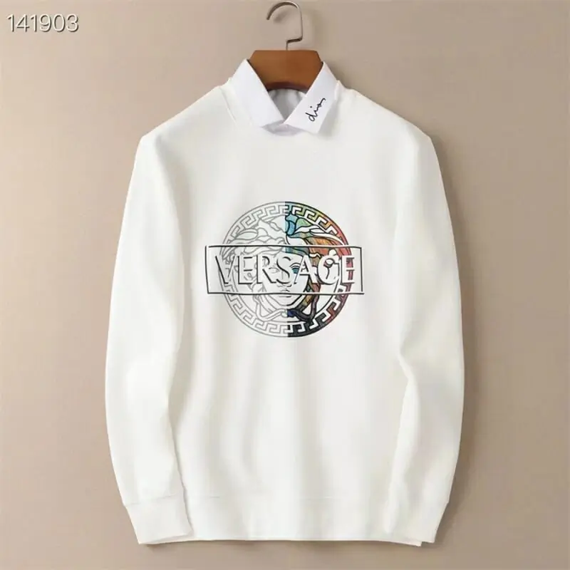 versace sweatshirt manches longues pour homme s_126400a